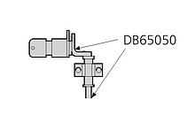 Zamki Zamek centralny do DAFR 65050-1 - czarny - Accuride