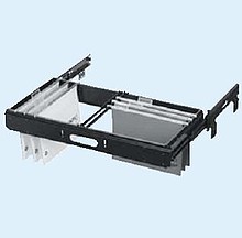 DAFR501 Do TECZEK 2xA4 szer.80cm Prowadnica Bez Łap Montażowych - Accuride