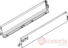 Tandembox Wys.D(M+2R)=198mm Głęb.55cm 30kg SZARA Hamulec - Blum