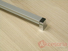 Reling RU08 Chrom aluminium naturalne Rozstaw 128 mm - Gamet