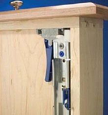 Prowadnica kulkowa DZ3132EC 45.72cm 45kg Z Hamulcem 100% Accurid - Accuride