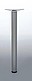 Noga meblowa fi60 L 1100mm stal szczotkowana