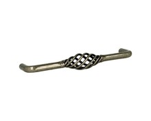 Uchwyt stalowy UC01 Nikiel Patynowany Rozstaw 128mm(W) - Gamet