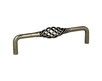 Uchwyt stalowy UC01 Nikiel Patynowany Rozstaw 128mm(W)