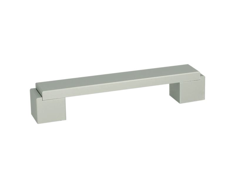 Uchwyt Aluminiowy US48 Naturalne Aluminium Rozstaw 128mm(W)