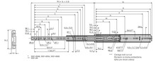 Prowadnice do dużych obciążeń Prowadnica kulkowa DZ9301-E / dł. 50.8 cm / 272 kg / wysuw 100% - Accuride