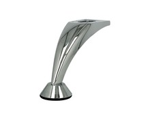Nóżka NZ07 Bez Regulacji Wys. 120mm CHROM POŁYSK - Gamet