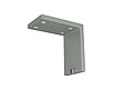 Nóżka aluminiowa NA 20, aluminium naturalne wys. 10cm