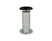 Nóżka aluminium chrom fi32, wys. 10 cm regulowana