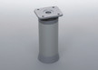 Nóżka aluminium fi40, wys. 15 cm z regulacją