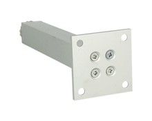Nóżka Aluminiowa Kwadratowa Z Regulacją wys. 20 cm - Rejs