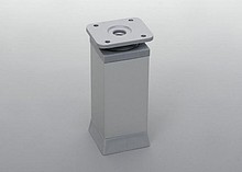 Nóżka aluminiowa kwadratowa, z regulacją wys. 12 cm - Rejs