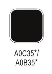 Uchwyt Aluminiowy US48 Czarny Matowy Rozstaw 160mm(W) - Gamet