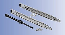 Prowadnica kulkowa 3832AA 30cm 45kg Wspomaga Otwieranie Accuride - Accuride