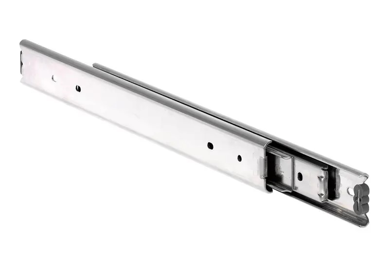 Prowadnica kulkowa nierdzewna DS0330 / dł. 55 cm / 50 kg / wysuw 100%