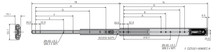 Prowadnice do szuflad Prowadnica DZ5321-EC / dł. 40 cm / wysuw 100% / hamulec - Accuride