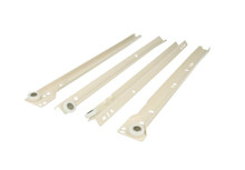 Prowadnice do szuflad Prowadnica rolkowa 230E - kremowy / dł. 75 cm / 25 kg / wysuw 75% - Blum