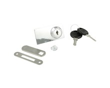 Zamki Zamek do szklanych drzwi Siso X-916 - chrom - Siso