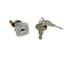 Zamek Meblowy X-44 D Chromowany Do Drzwi Metalowych