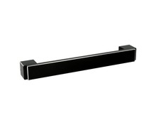 Uchwyt Aluminiowy US48 Czarny-Połysk Z Przetar Rozstaw192mm(W) - Gamet