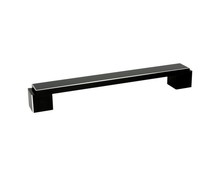 Uchwyt Aluminiowy US48 Czarny-Połysk Z Przetar Rozstaw192mm(W) - Gamet