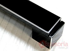 Uchwyt Aluminiowy US48 Czar.-Poły. Z Przet. Roz320mm(W)OSTATNI - Gamet