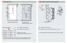 Podnośniki Siłowniki Servo-Drive AVENTOS HL 20L2100 / szare zaślepki  - Blum