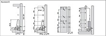 Szuflady Tandembox TYŁ SZARY (H199mm/dł.677mm) Do Wysokości Boku D=198mm Szer.Korpusu 80cm - Egger