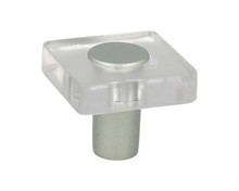 Gałka LINOSELLI GLASEFFEKT 8118-30 - przezroczysty / 30 mm - Siro