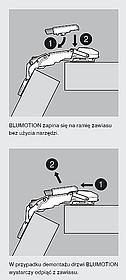 Zawiasy Hamulec 973A7000 Na Zawias 155 stopni - Blum
