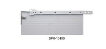 Zestaw prowadnic i boków H=150mm dł.550 mm kolor biały Gamet - Gamet