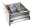Szuflada Tandembox Wys.D=M+Boxside Dł.prowadnic 60cm 50kg SZARA