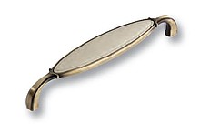 Uchwyt 1973 Z Kolekcji Druckguss Stary Mosiądz Szcz, Rozst.128mm - Siro
