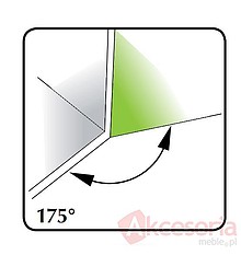 Zawiasy Zawias 175° Do Drzwi Składanych ZEWNĘTRZNY - FGV