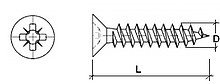 Wkret 0134 3,0x12 Metal Ocynk Żółty (1000 szt) - IMPORT