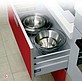 Szuflada Gamet Box  Wys=180mm Prowadnice 27cm SZARA Gamet