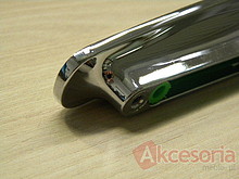 Uchwyt UU06  z kolekcji CAMELEON czarny, chrom połysk - Gamet