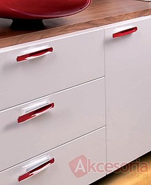 Uchwyt UU06  z kolekcji CAMELEON biały, chrom połysk(W) - Gamet