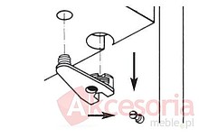 Złącze mimośrodowe wzmocnione Wurth SV20/2 do płyty od 18 mm - Würth