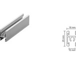 Łącznik H-25/10 Srebrny dł.300 cm