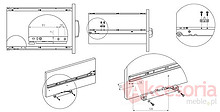 AirticBOX System Hamujacy Do prowadnic rolkowych prawy - Airtic Professional