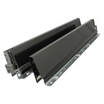 Komplet boków 378M Brunatnoczarnych do szuflady TANDEMBOXWysokość boku: M=83 mmWysokość zabudowy: 98.5 mmMateriał: stalMechanizm regulacji zintegrowany w...