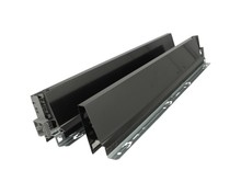 Szuflady Tandembox ANTARO Boki Wys.M=83mm dł.60cm B.Czarne Blum - Blum