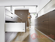 Szuflada Tandembox INTIVO Wys.D=198mm dł.35cm 30kg BIAŁA HAMULEC - Blum