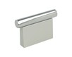 Gałka GL45 Chrom, naturalne aluminium rozstaw 32mm
