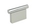 Gałka GL45 Chrom, naturalne aluminium rozstaw 32mm