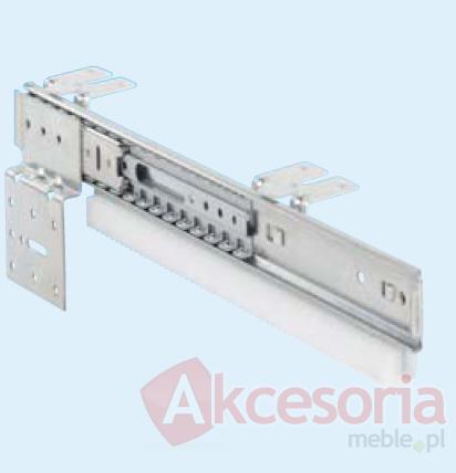 Prowadnica 1316/1319 Dł.50cm Drzwi Chowane Pionowe Poziome 25kg