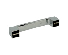 Uchwyt UU30 chrom połysk rozstaw 128mm - Gamet