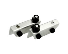 Zawias Do Szkła 11.300 Osiowy Aluminium Komplet - Siso