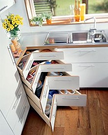 Szuflady Szuflada Tandembox NAROŻNA Wys.M=83mm Dł.65cm 65kg SZARA SPACE - Blum
